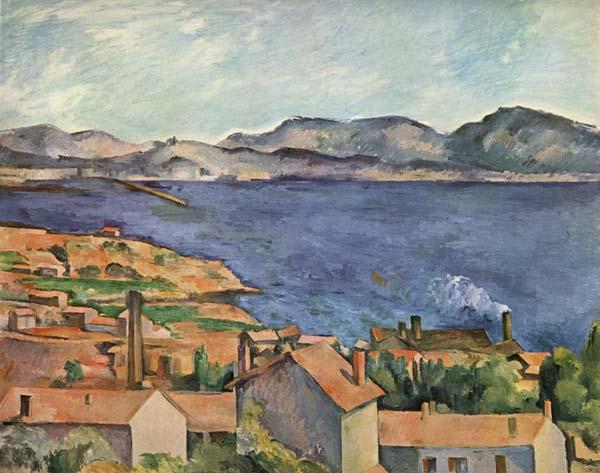 Paul Cezanne The Bay of Marseilles,seen from l'Estaque China oil painting art